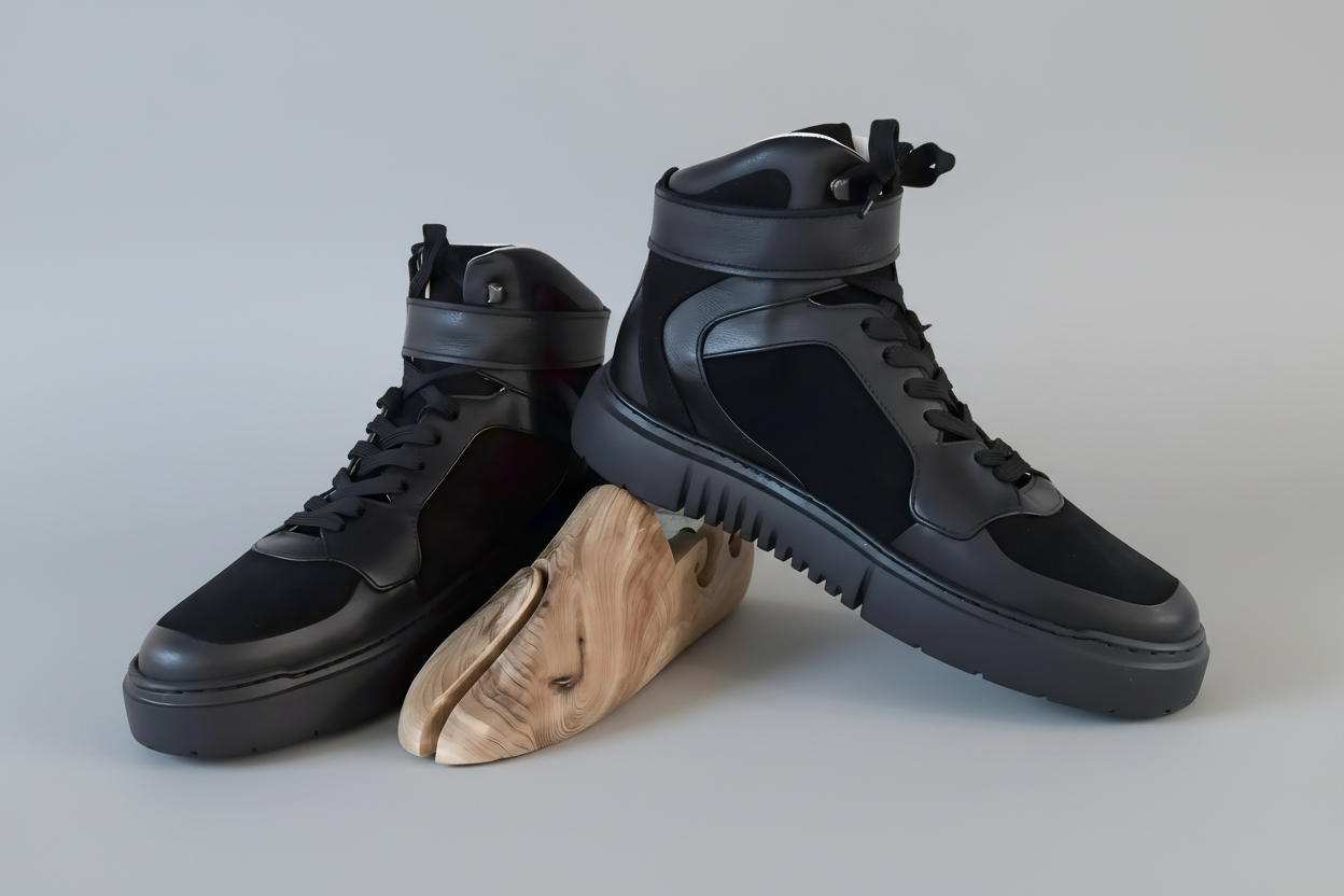 BASKET - Ghete Sport din Piele Naturală pentru Bărbați | MC SHOES