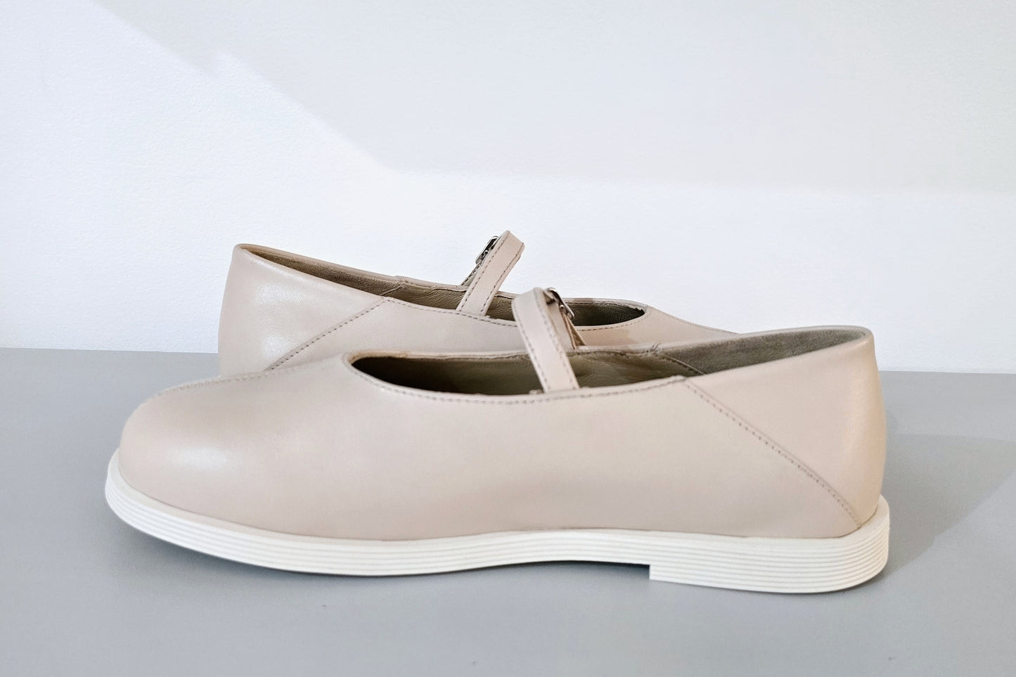 Luna - Balerini Barefoot Mary Jane din Piele Naturală | MC SHOES - MC SHOES
