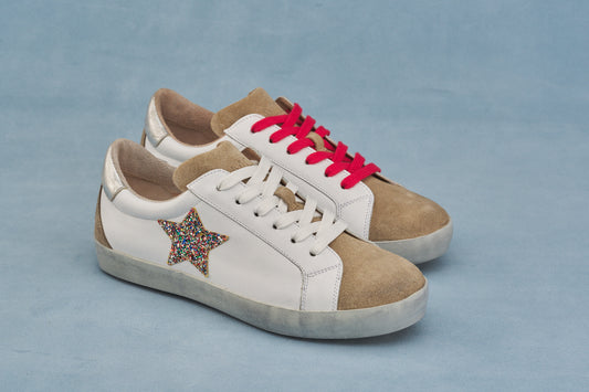 STAR - Pantofi Casual din Piele Naturală pentru Femei | MC SHOES - MC SHOES