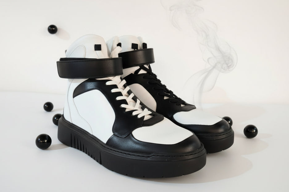 BASKET - Ghete Sport din Piele Naturală pentru Bărbați | MC SHOES