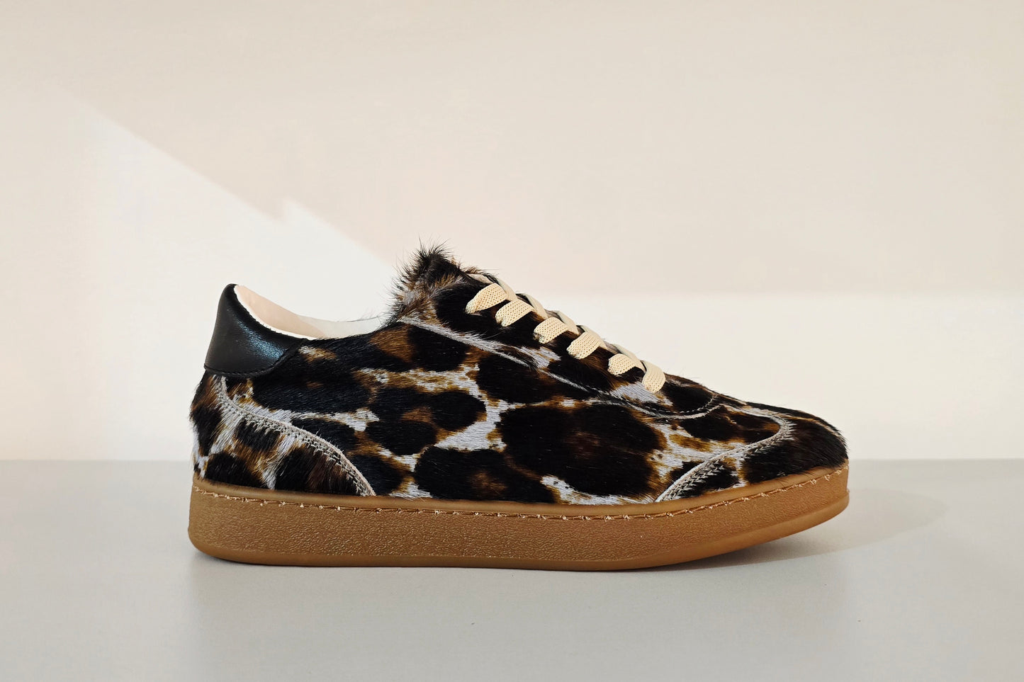 WILD - Pantofi Sport de Damă din Piele Naturală cu Păr | MC SHOES - MC SHOES