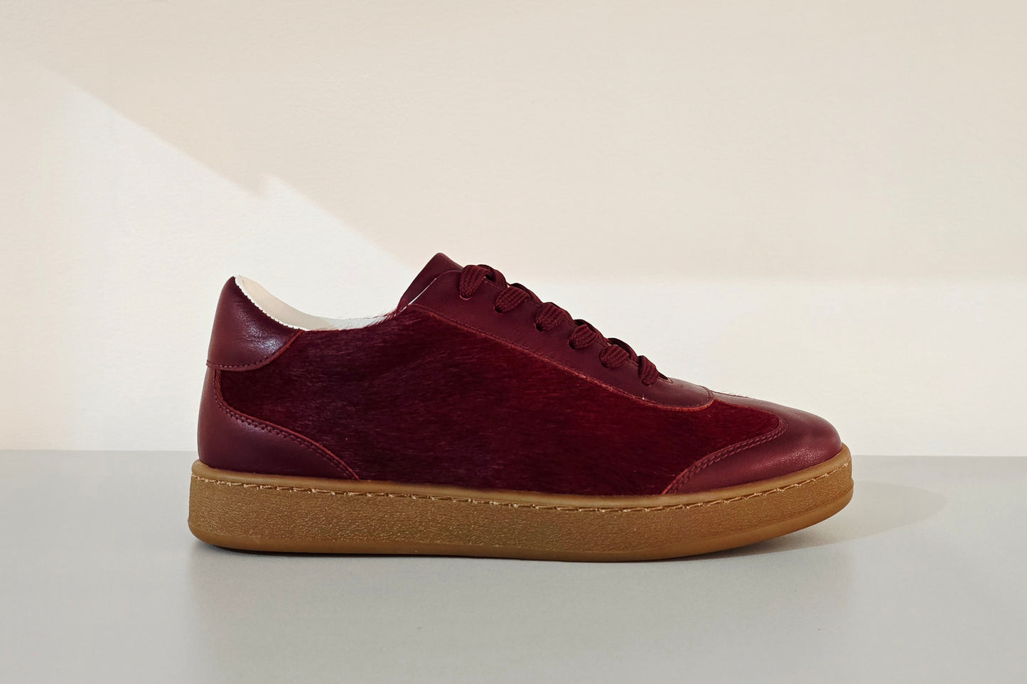 WILD - Pantofi Sport de Damă din Piele Naturală cu Păr | MC SHOES - MC SHOES