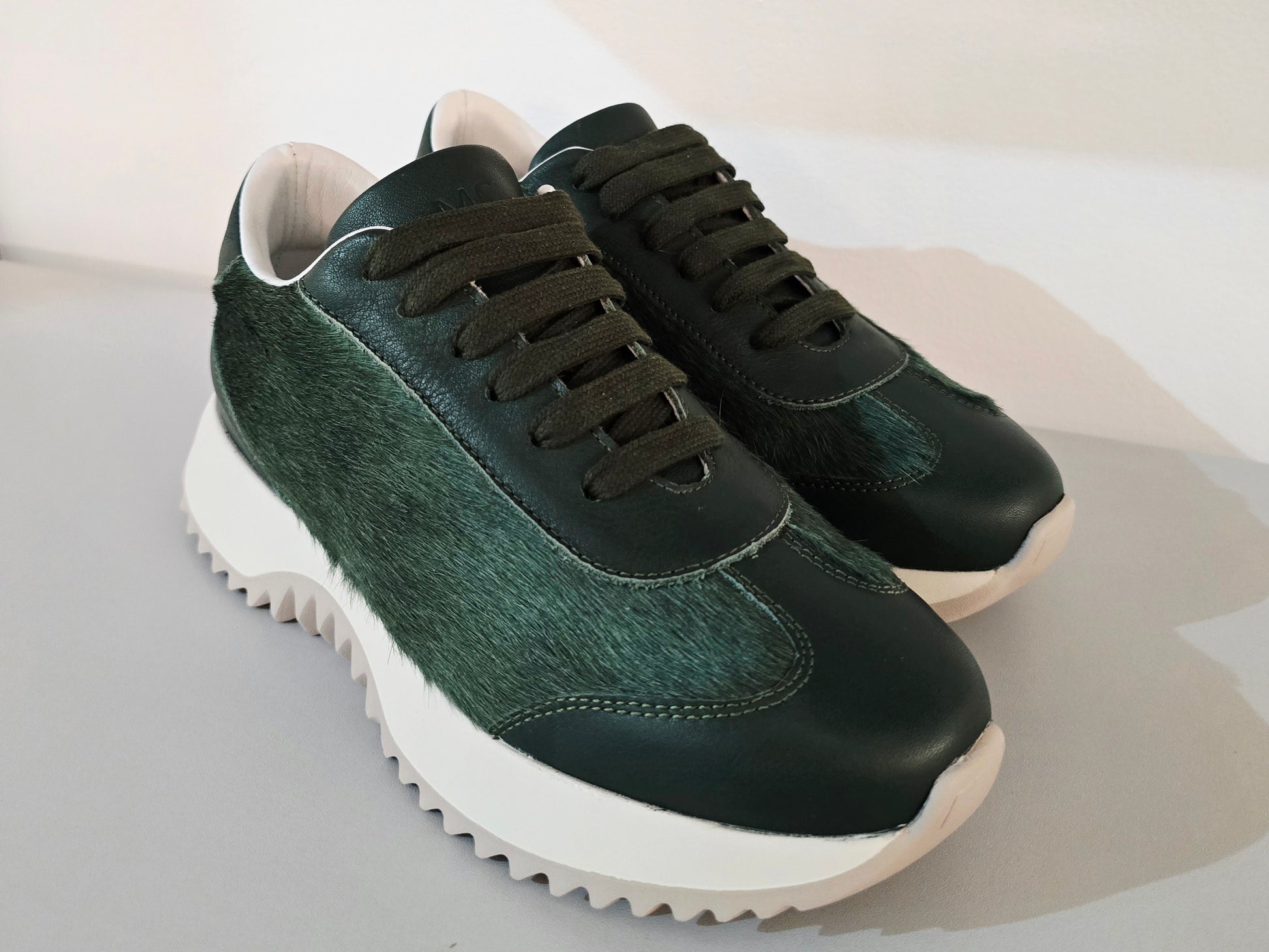 WILD - Pantofi Sport de Damă din Piele Naturală cu Păr | MC SHOES - MC SHOES