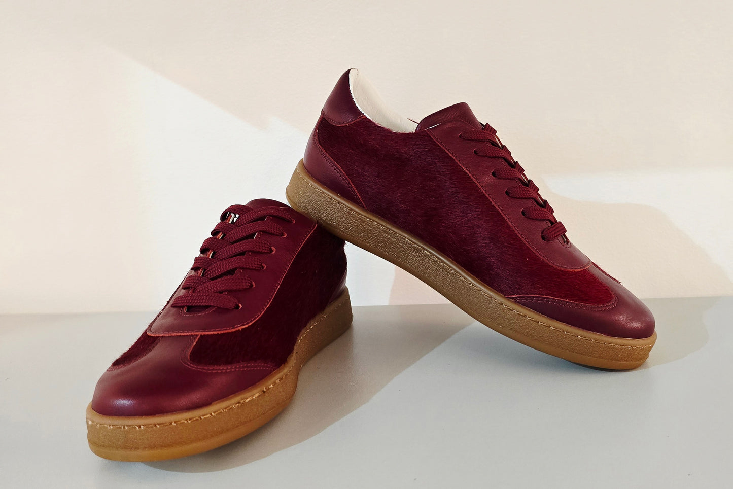 WILD - Pantofi Sport de Damă din Piele Naturală cu Păr | MC SHOES - MC SHOES