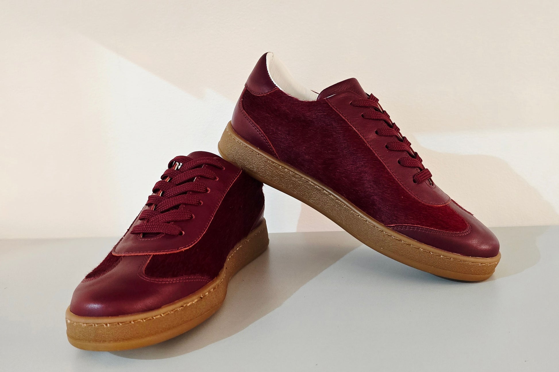 WILD - Pantofi Sport de Damă din Piele Naturală cu Păr | MC SHOES - MC SHOES