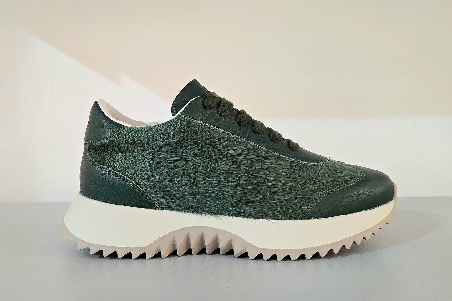 WILD - Pantofi Sport de Damă din Piele Naturală cu Păr | MC SHOES - MC SHOES