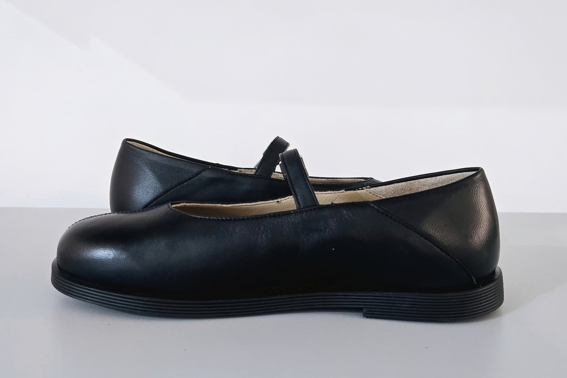 Luna - Balerini Barefoot Mary Jane din Piele Naturală | MC SHOES - MC SHOES