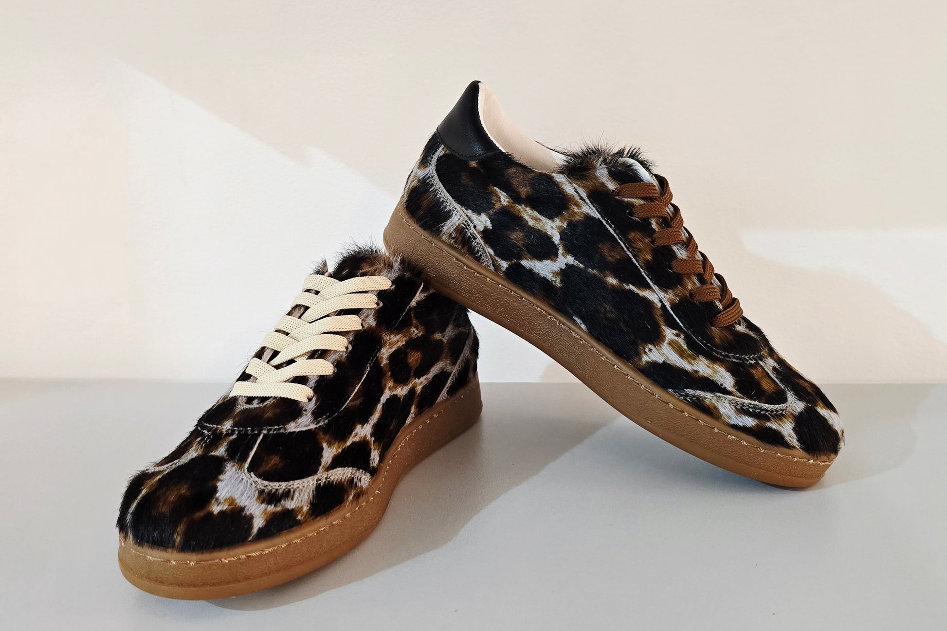 WILD - Pantofi Sport de Damă din Piele Naturală cu Păr | MC SHOES - MC SHOES