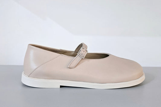 Luna - Balerini Barefoot Mary Jane din Piele Naturală | MC SHOES - MC SHOES